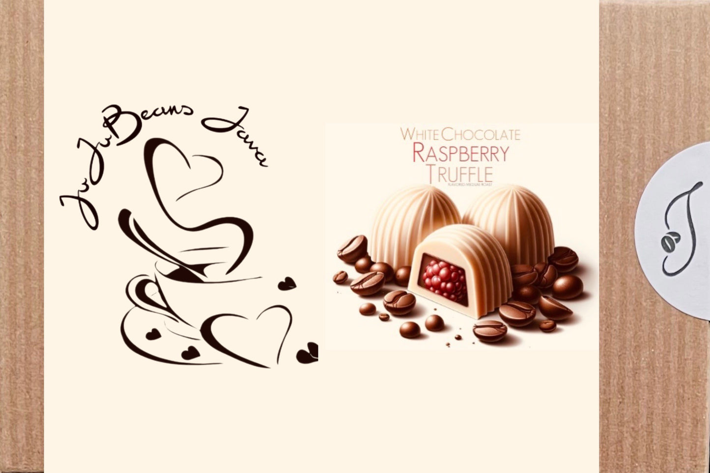 White Chocolate Raspberry Truffle Flavored Coffee