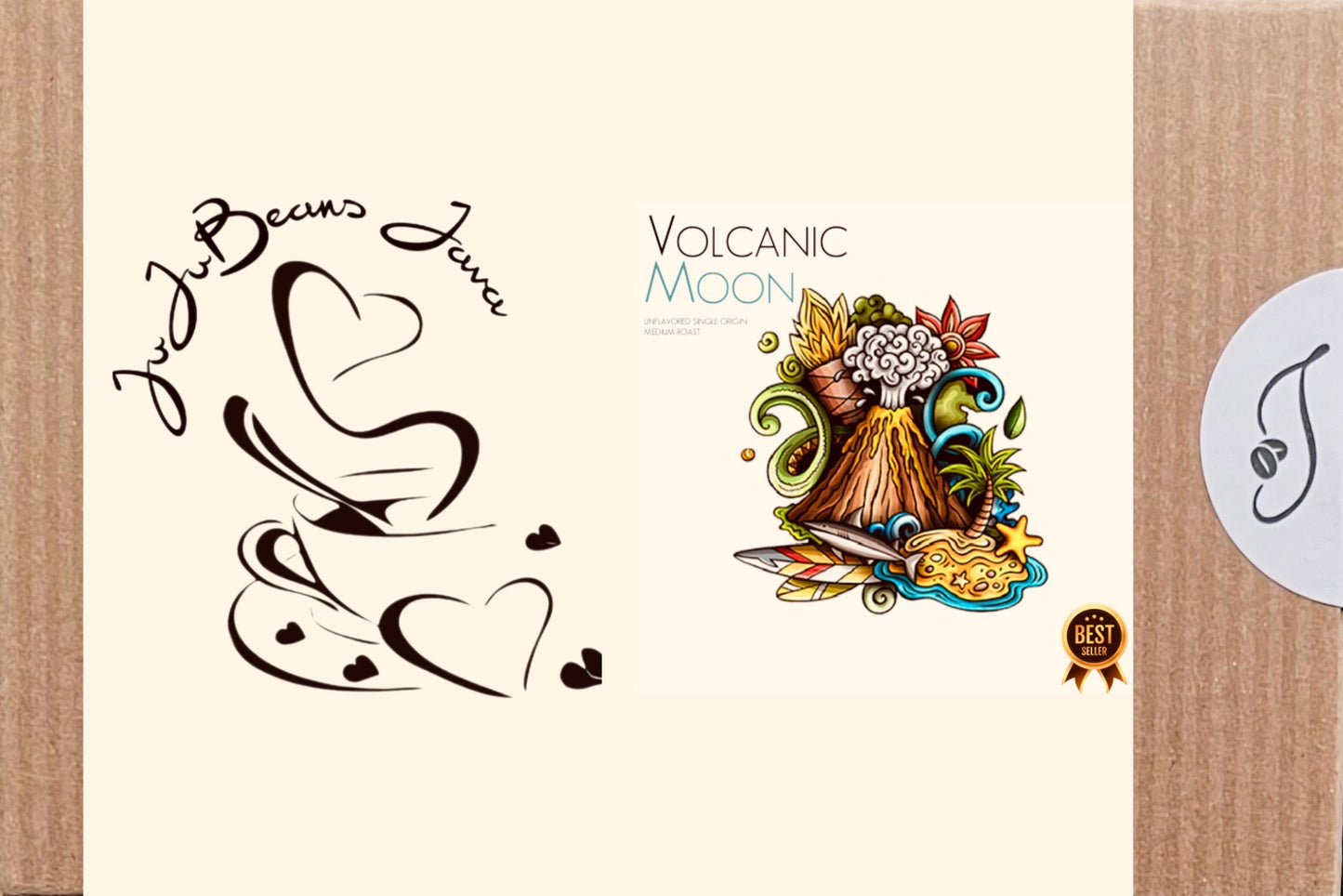 Volcanic Moon Single Origin Medium Roast Coffee