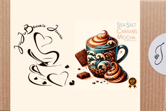 Sea Salt Caramel Mocha Flavored Coffee